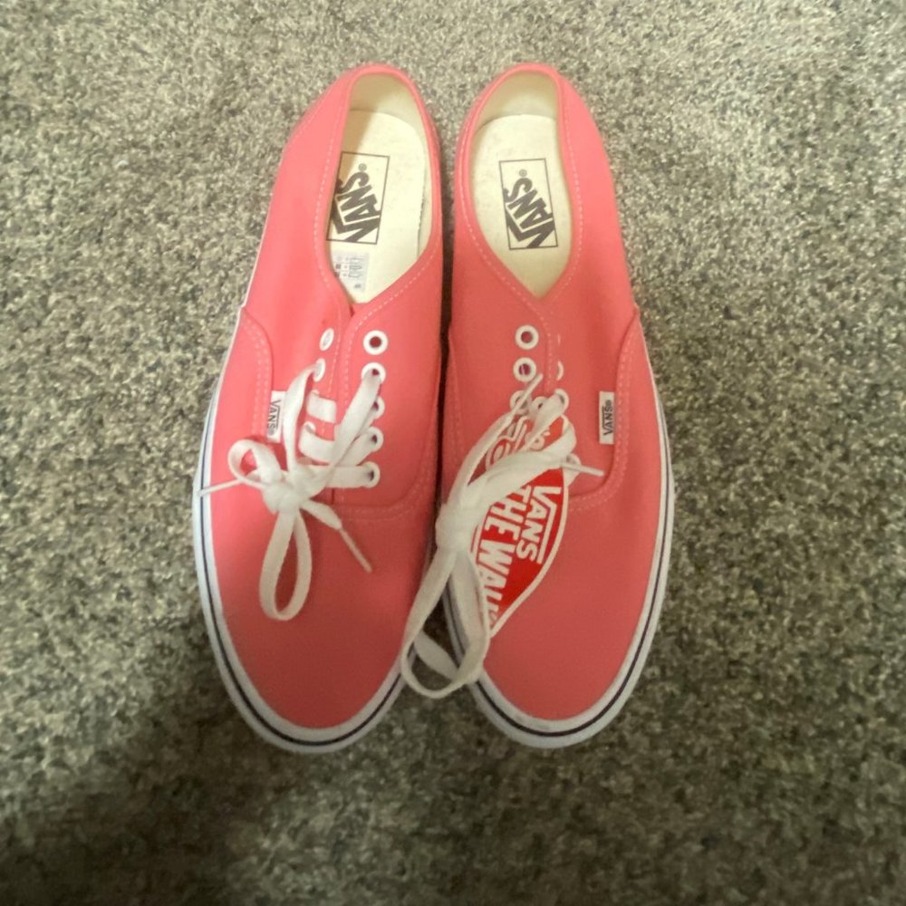 Vans, Pink, Size 10